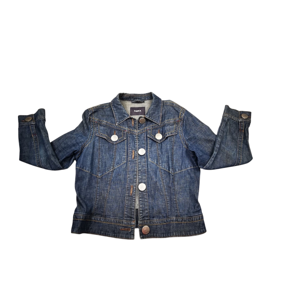 Mexx Blue Denim Jacket Authentic Trucker Design
